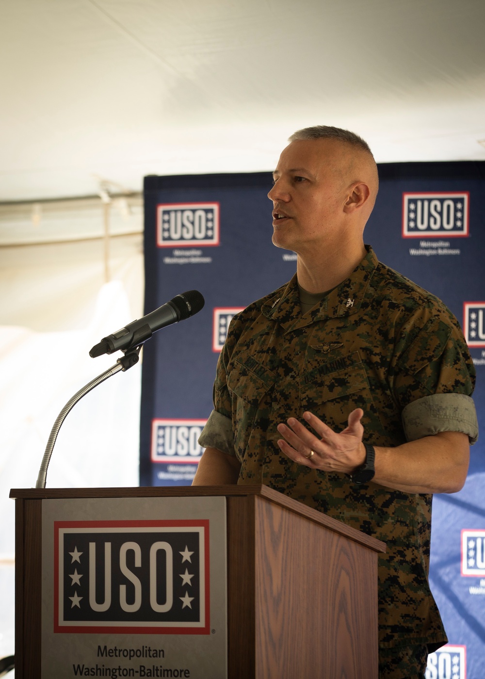 USO Quantico West Ribbon Cutting