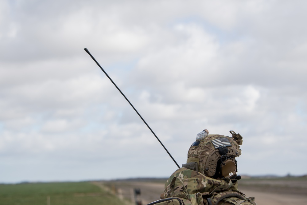 352nd SOW ST conduct CAS training with fighter jets during Valiant Liberty 2020