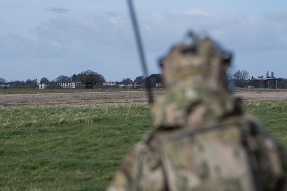 352nd SOW ST conduct CAS training with fighter jets during Valiant Liberty 2020