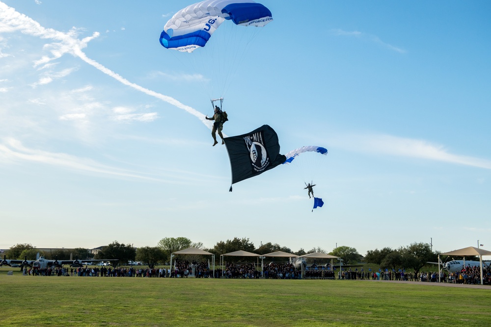 JBSA-Lackland recognizes Women's History Month 2020 with a special BMT graduation parade