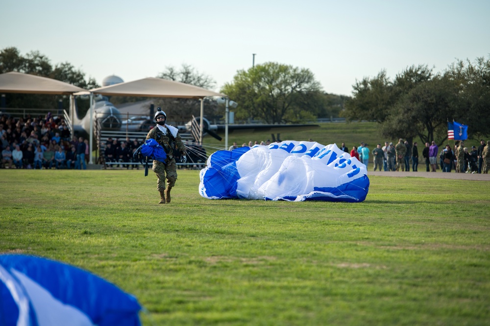 JBSA-Lackland recognizes Women's History Month 2020 with a special BMT graduation parade