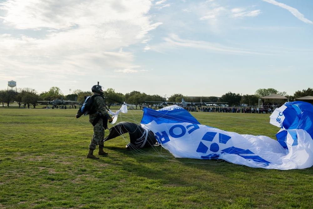 JBSA-Lackland recognizes Women's History Month 2020 with a special BMT graduation parade