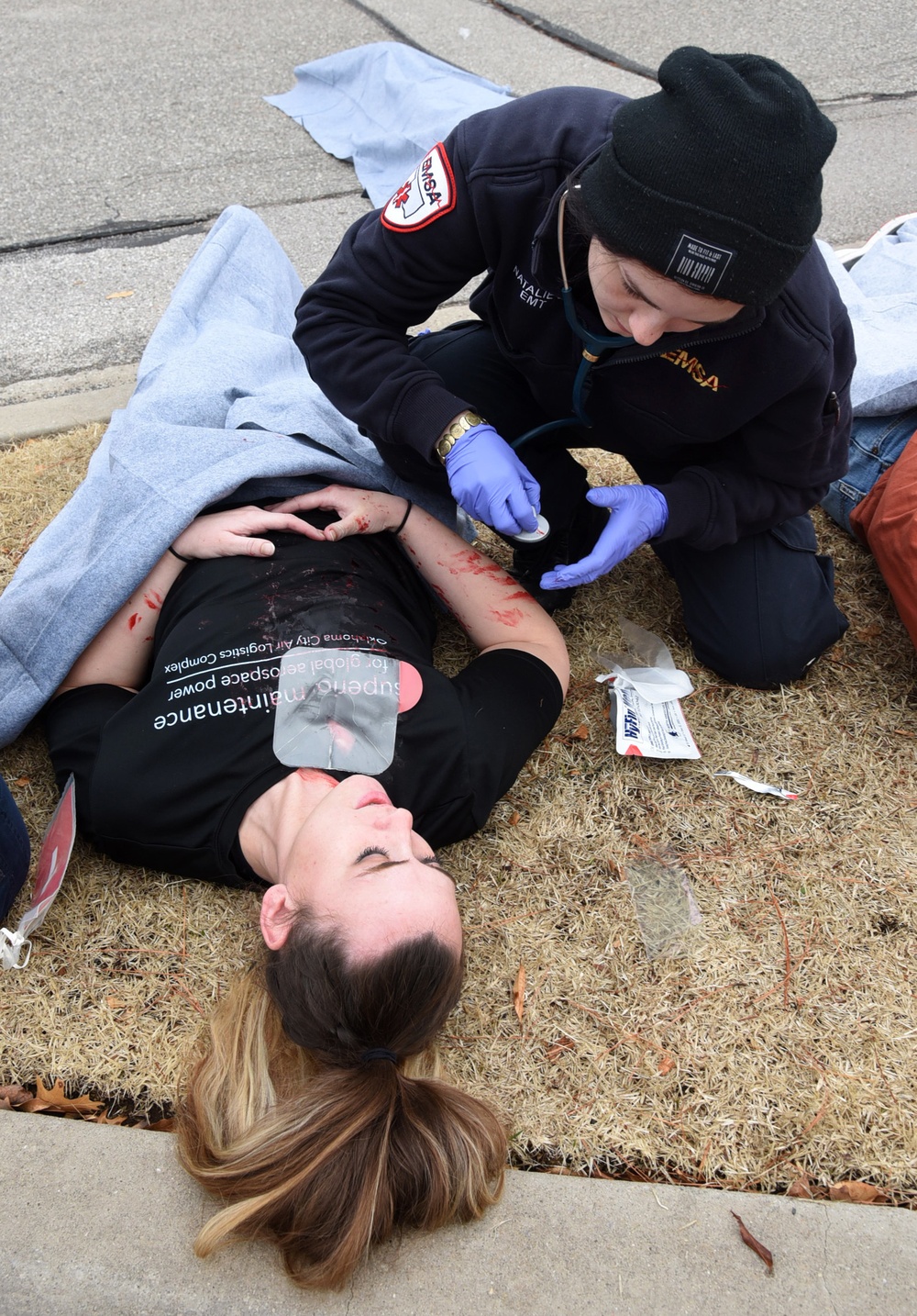 Tinker assists Metro Tech in mass casualty exercise