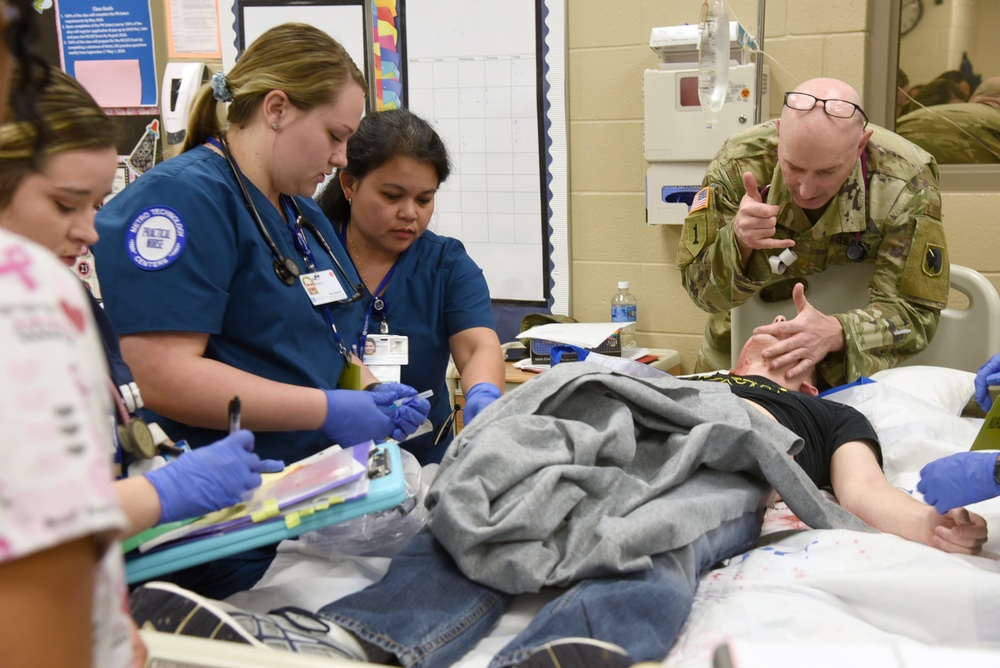 Tinker assists Metro Tech in mass casualty exercise