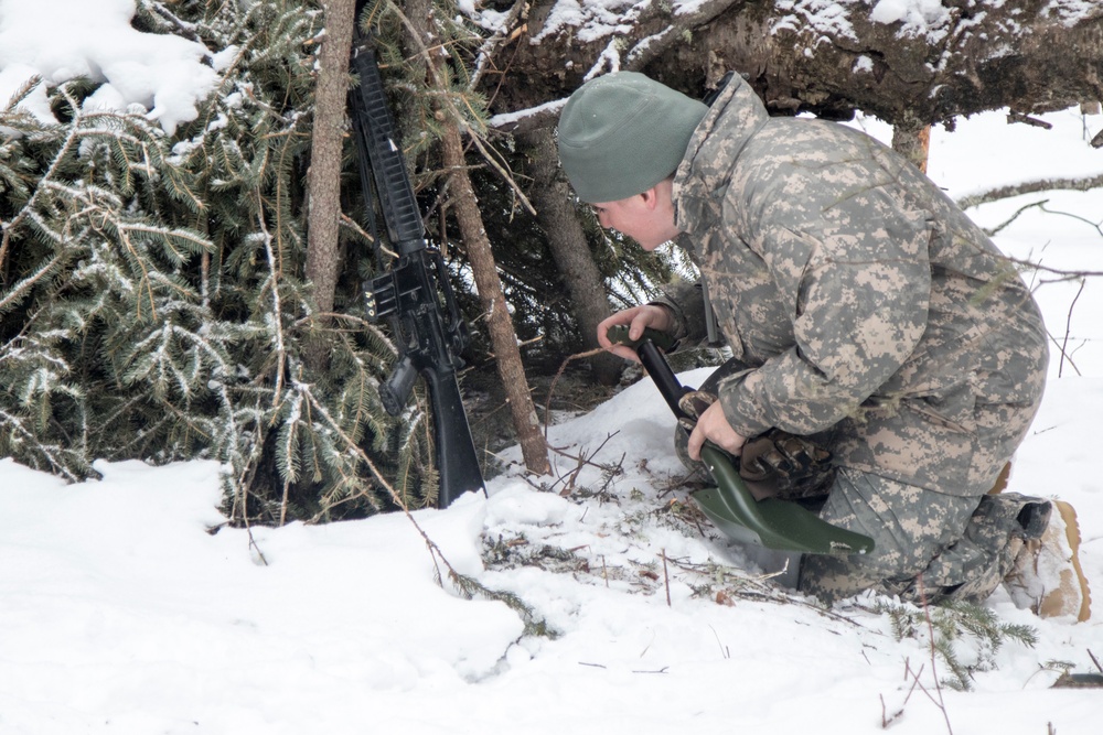 Alaska State Defense Force practices security patrols for Arctic Eagle 2020