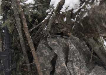 Alaska State Defense Force practices security patrols for Arctic Eagle 2020