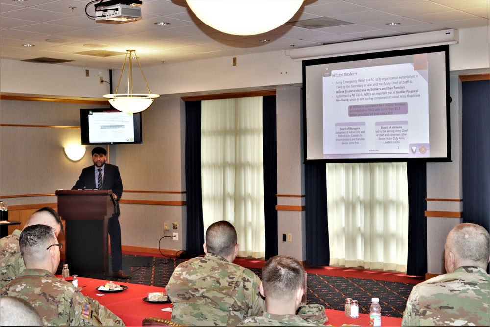 2020 Army Emergency Relief Campaign Kick-off Breakfast at Fort McCoy