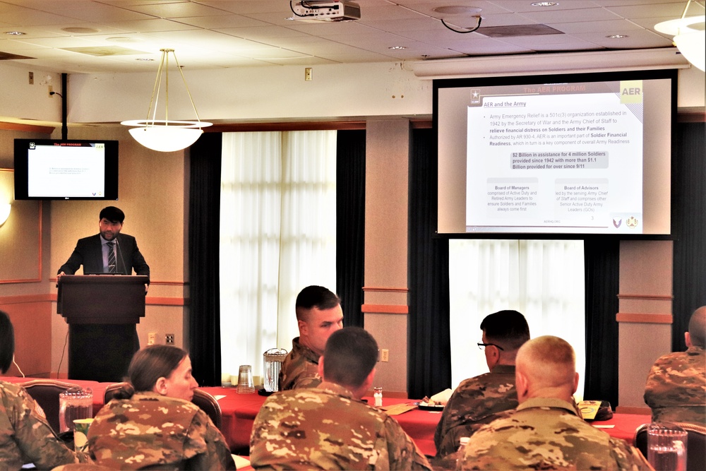 2020 Army Emergency Relief Campaign Kick-off Breakfast at Fort McCoy