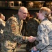 Gen. Arnold W. Bunch greets airman and civilians after Commander's Call