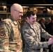 Gen. Arnold W. Bunch greets airman and civilians after Commander's Call