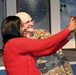 Gen. Arnold W. Bunch greets airmen and civilians after Commander's Call
