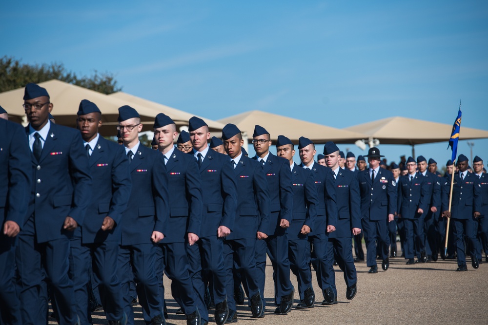 JBSA-Lackland recognizes Women's History Month 2020 with a special BMT graduation parade