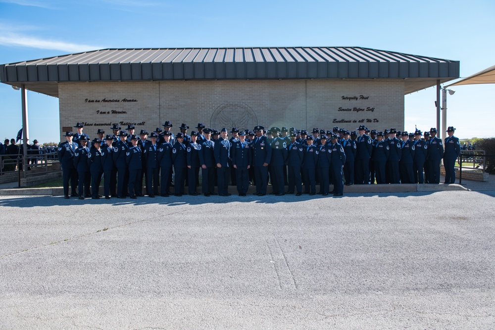 JBSA-Lackland recognizes Women's History Month 2020 with a special BMT graduation parade