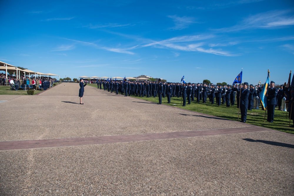 JBSA-Lackland recognizes Women's History Month 2020 with a special BMT graduation parade