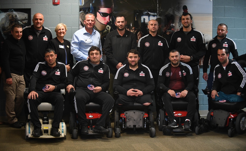 Warrior Foundation Freedom Station gifts electric wheelchairs to Georgian Defense Forces service members