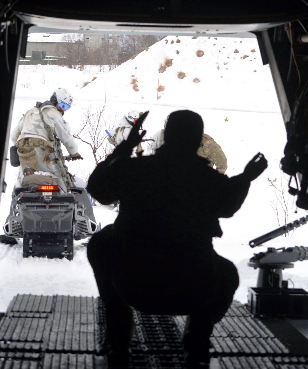 U.S. Air Force, Army, Norwegian SOF conducts RAPIDS training in Norway