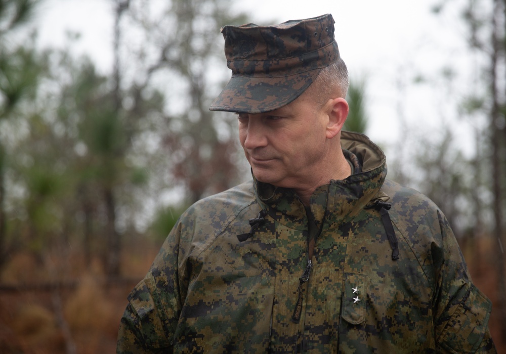 Train Like We Fight: Maj. Gen. Furness Visits Defensive Range G-30