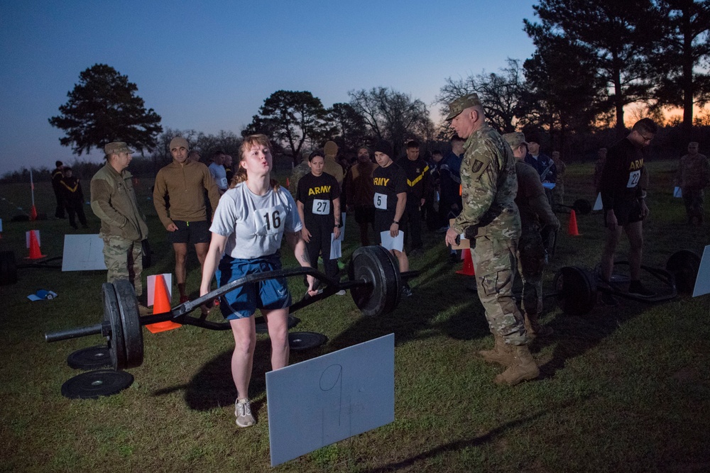 The 149th Fighter Wing Gunfighters compete in TMD’s Best Warrior Competition