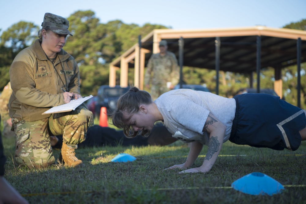 The 149th Fighter Wing Gunfighters compete in TMD’s Best Warrior Competition