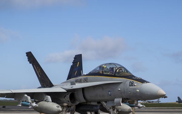 VMFA(AW)-242 work to support Cope North 20