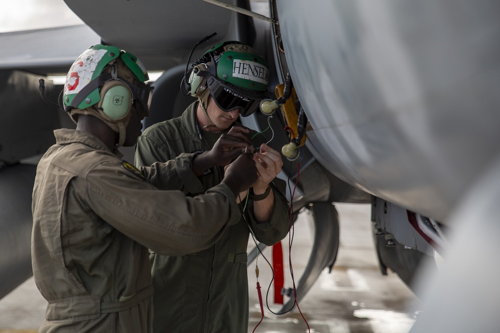 VMFA(AW)-242 work to support Cope North 20 VMFA(AW)-242 work to support Cope North 20