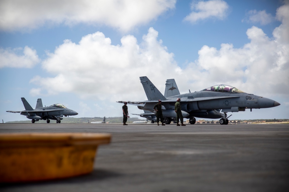 VMFA(AW)-242 work to support Cope North 20 VMFA(AW)-242 work to support Cope North 20