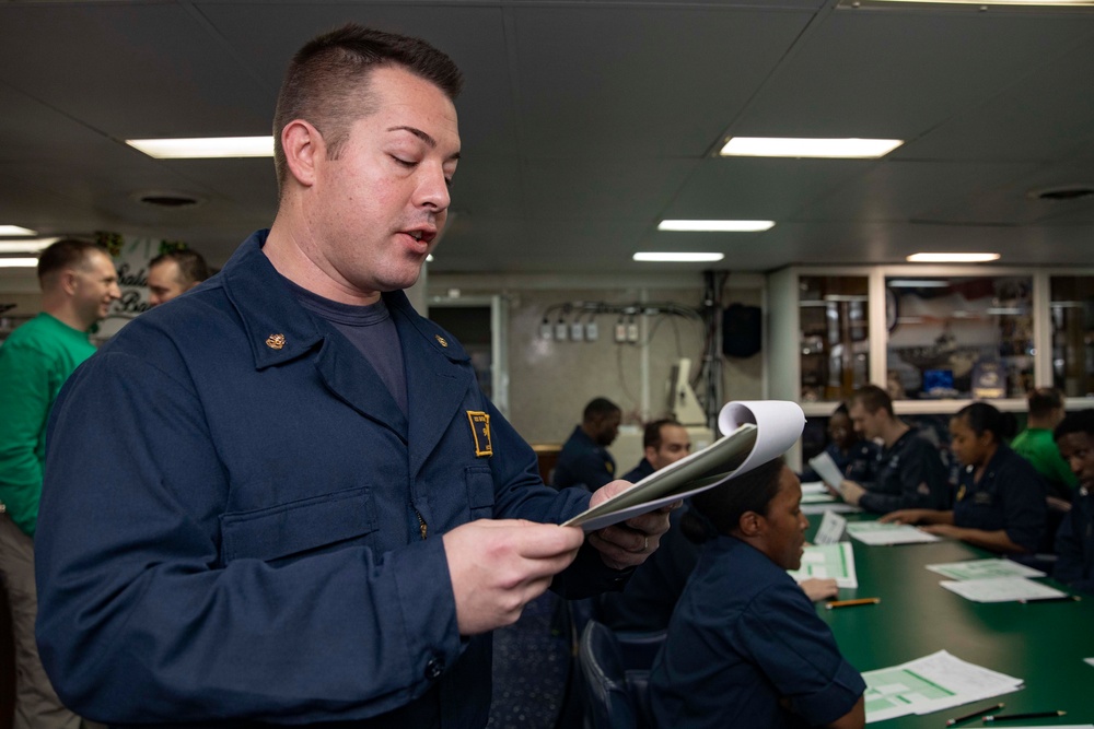 USS Bataan E-6 Exam