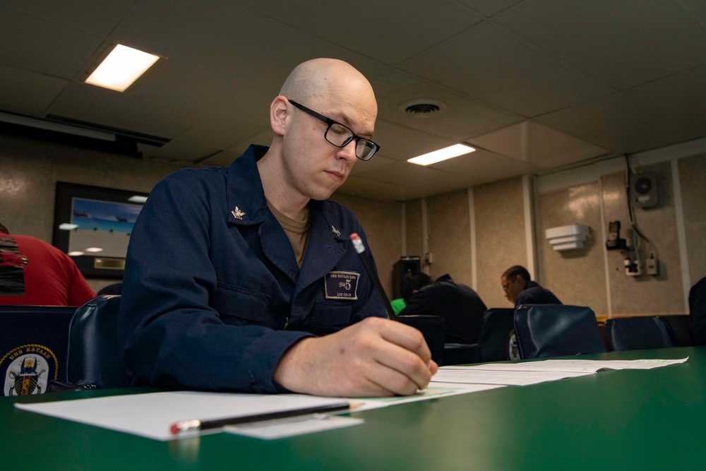 USS Bataan E-6 Exam