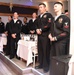 NSA Souda Bay Team members celebrate the Seabee Ball