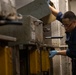 Sailor works in Plastic waste room