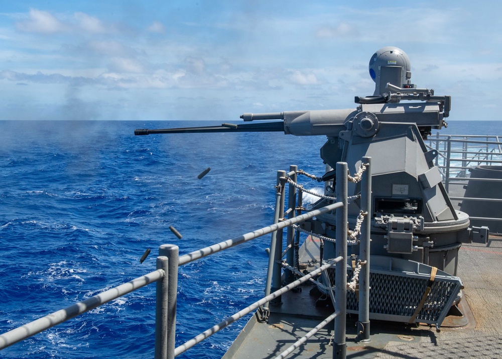 Antietam Conducts Live-Fire Exercise