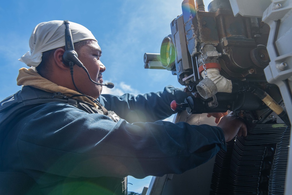 Antietam Conducts Live-Fire Exercise