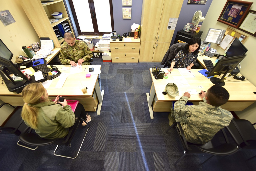 31st Force Support Squadron Passport Office: Small office, big impact
