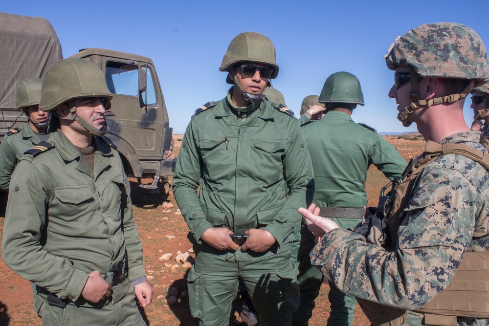 U.S. Marines Conduct Live Demolition Range with the Royal Moroccan Armed Forces