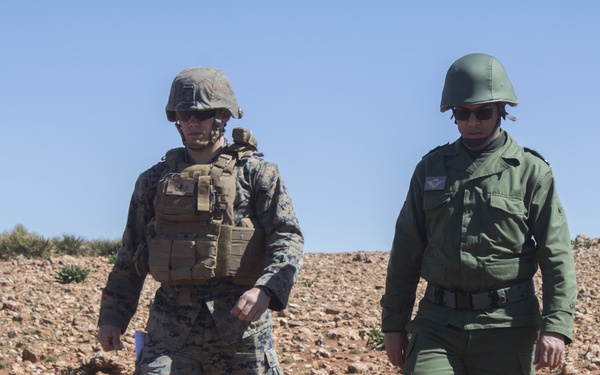 U.S. Marines Conduct Live Demolition Range with the Royal Moroccan Armed Forces