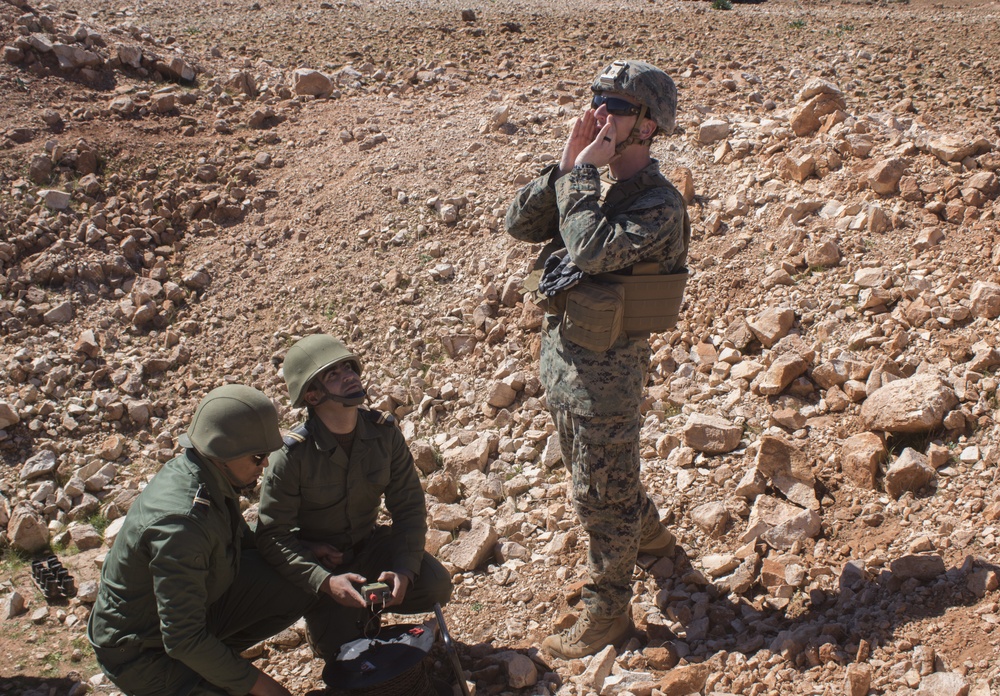 U.S. Marines Conduct Live Demolition Range with the Royal Moroccan Armed Forces