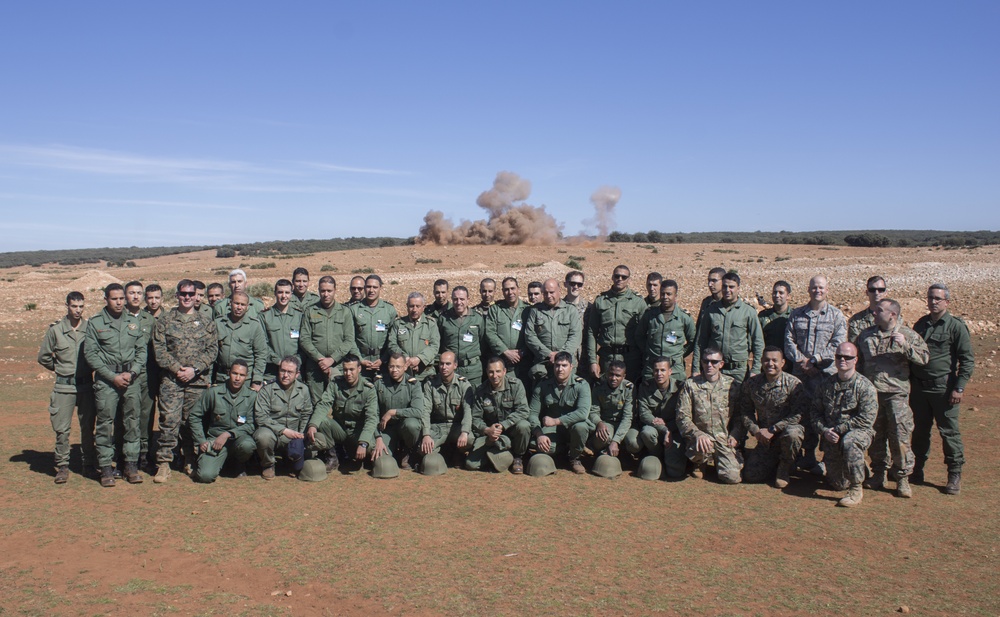 U.S. Marines Conduct Live Demolition Range with the Royal Moroccan Armed Forces