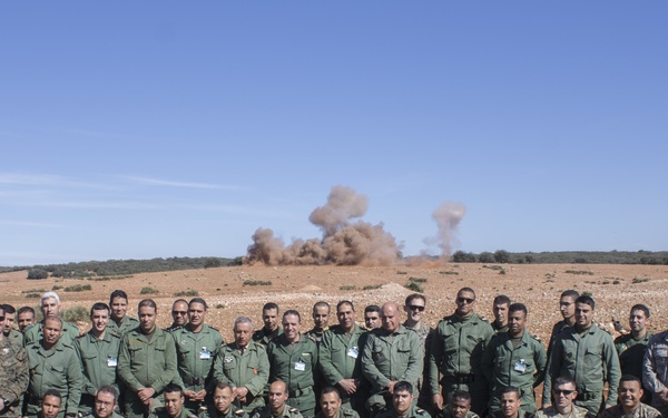 U.S. Marines Conduct Live Demolition Range with the Royal Moroccan Armed Forces