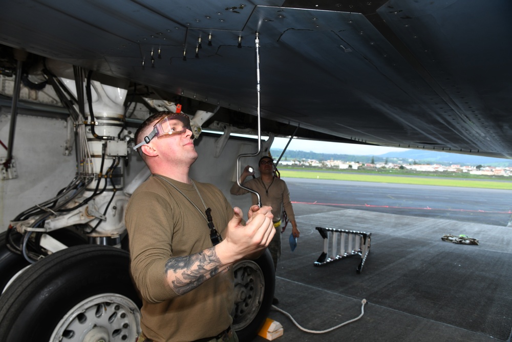 Whiteman AFB Total Force maintainers deploy to Lajes Field for BTF Europe