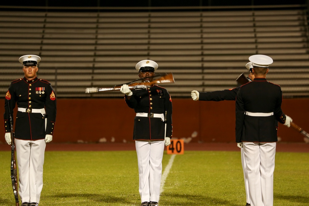 Battle Color Detachment at Kofa High School