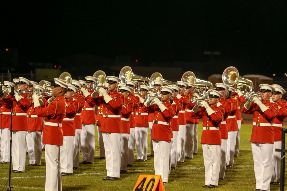 Battle Color Detachment at Kofa High School