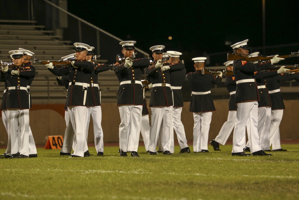 Battle Color Detachment at Kofa High School