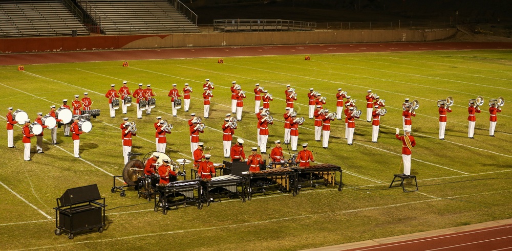 Battle Color Detachment at Kofa High School