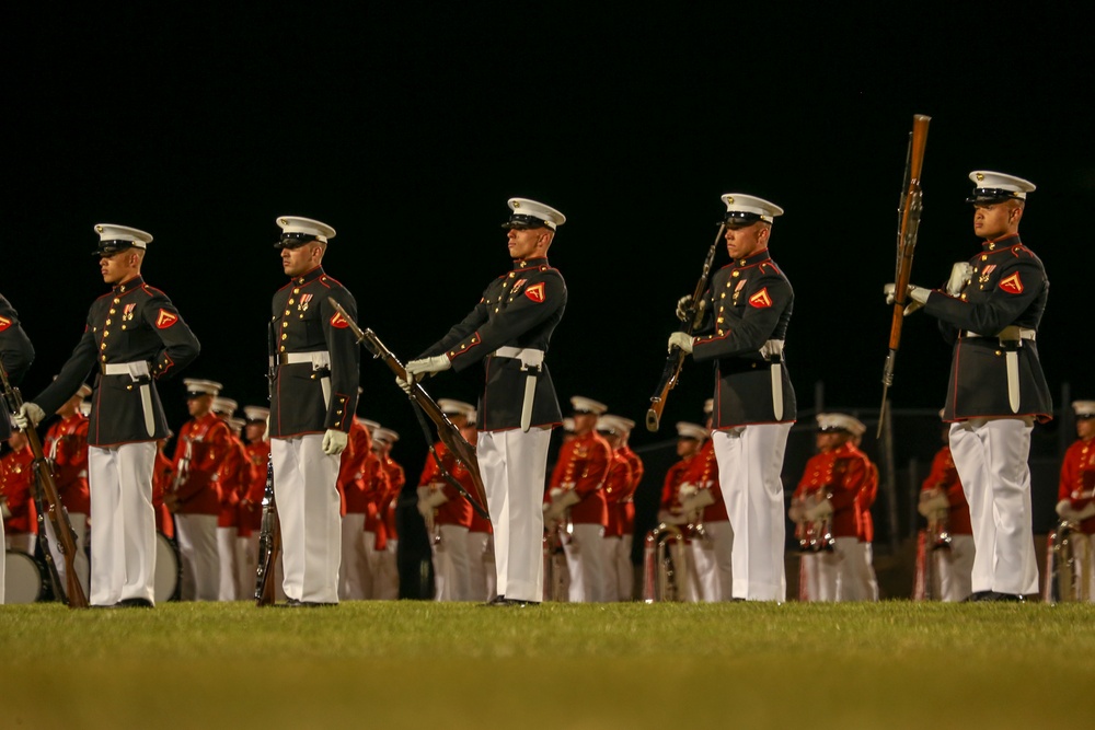 Battle Color Detachment at Kofa High School