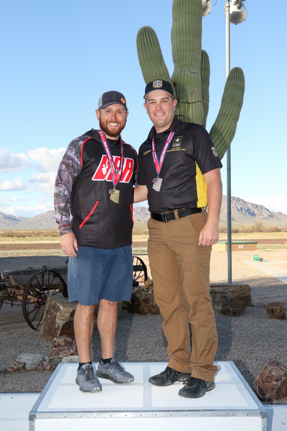 USAMU Soldier and veteran make up Team USA for Men's Skeet Event