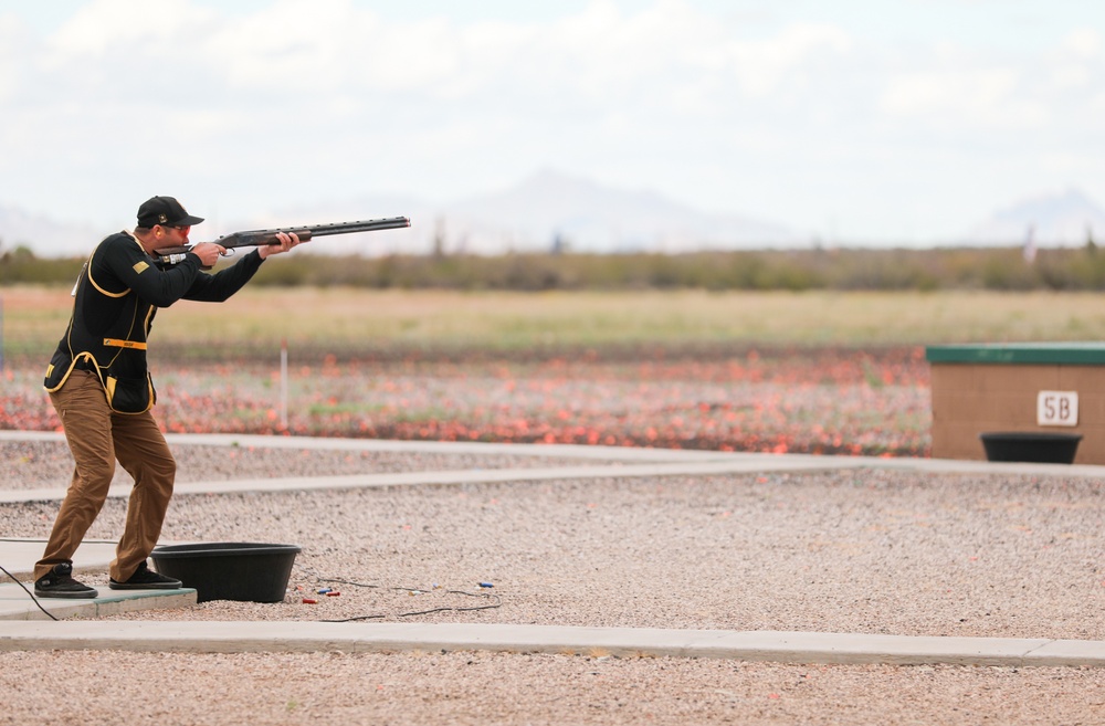 USAMU Soldier competes in Skeet Olympic Trials