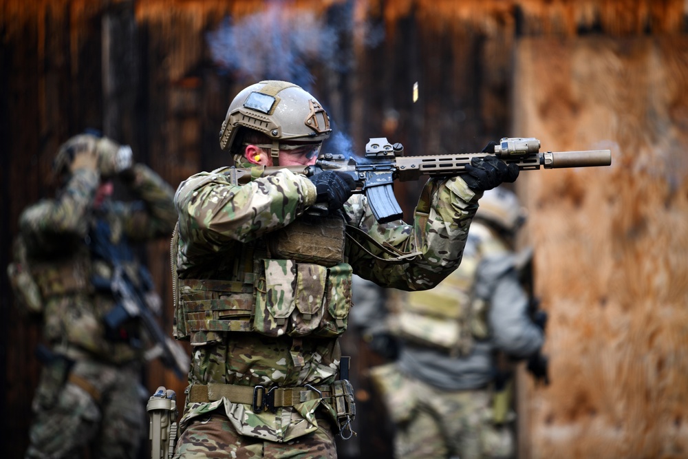 Special Forces Soldiers Shooting Range Training