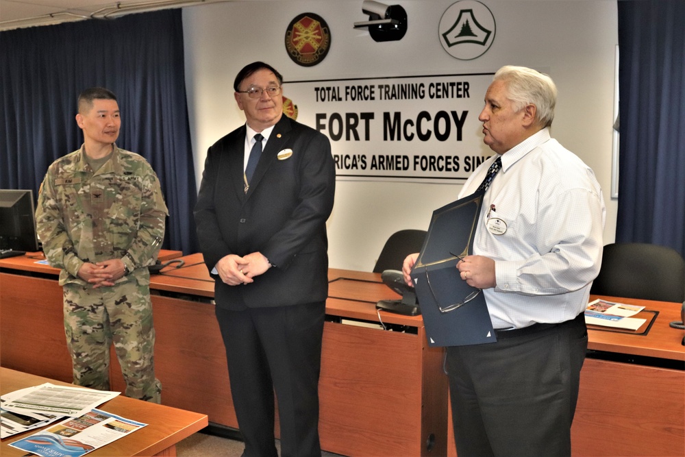 DFMWR’s Michael Napsey awarded Fort McCoy's Garrison Employee of the Month for February 2020
