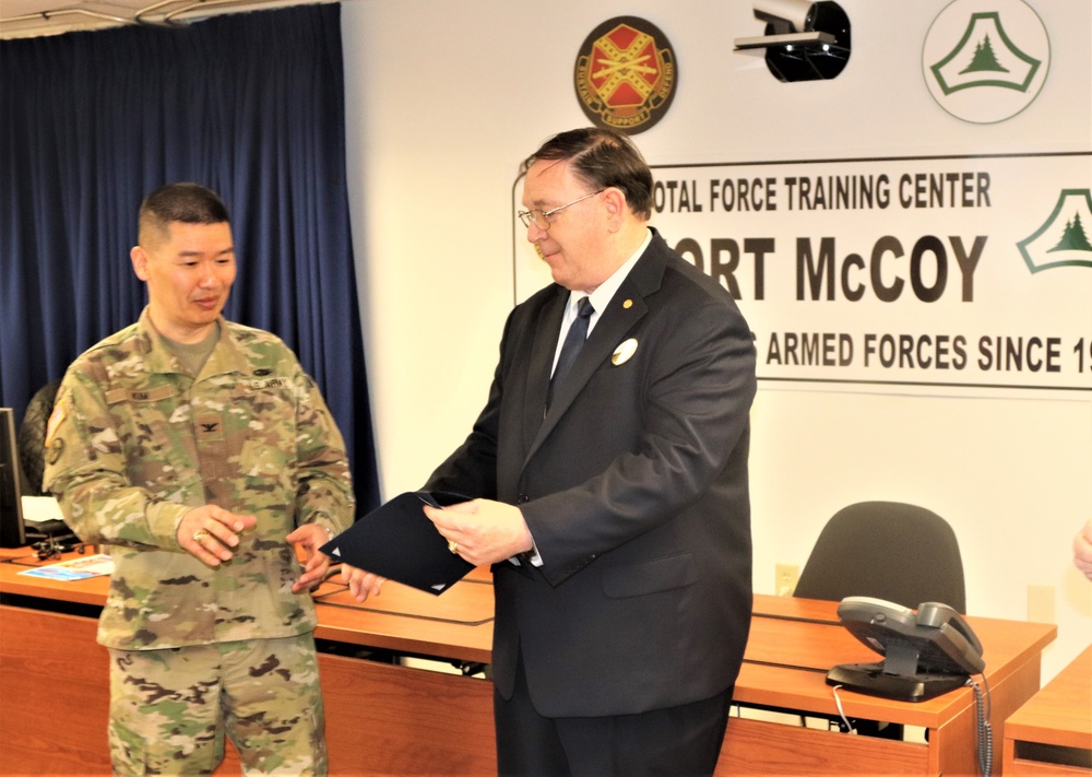 DFMWR’s Michael Napsey awarded Fort McCoy's Garrison Employee of the Month for February 2020