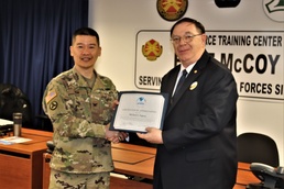 DFMWR’s Michael Napsey awarded Fort McCoy's Garrison Employee of the Month for February 2020